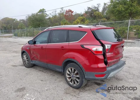 2017 Ford Escape Titanium from USA, damaged, VIN 1FMCU0J9XHUE86122